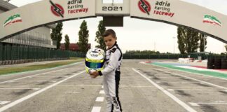 Xavier Lázaro Testou em Adria